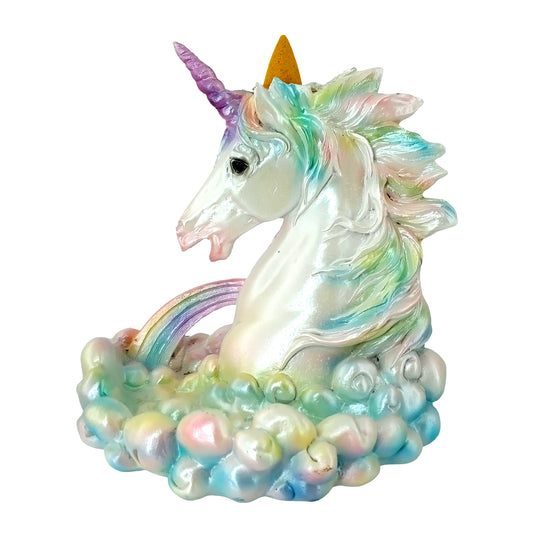 Cloud Breathing Unicorn Backflow Burner – 5.5 x 5.75 Inch