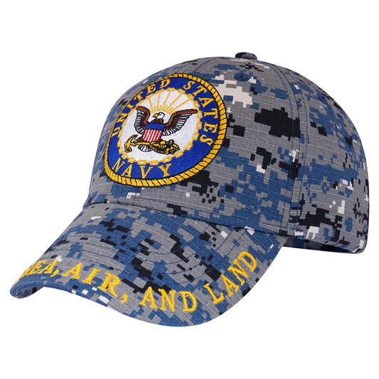United States Navy (USN) By Sea, Air, and Land | America's Navy | Blue Camoflauge | Officially Licensed Trendy Zone 21