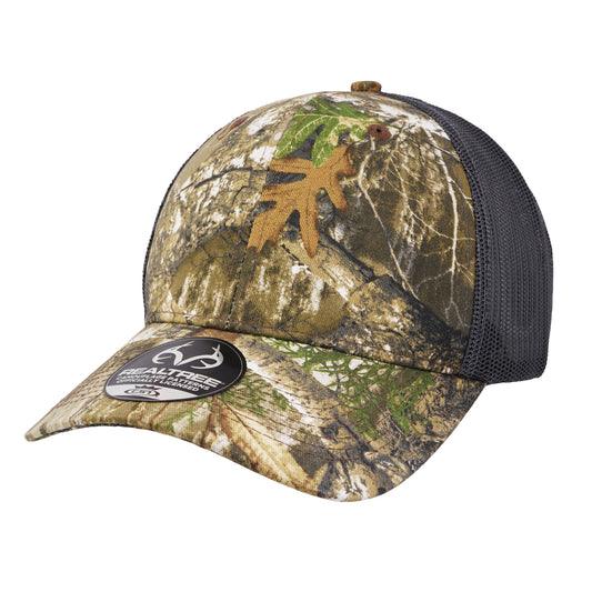 Real tree Edge Mesh Charcoal Back Cap – Officially Licensed