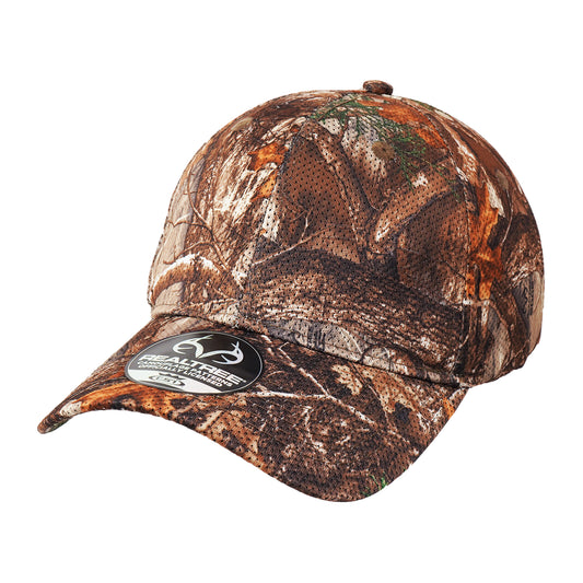 Real tree Edge Mesh Charcoal Back Cap – Officially Licensed