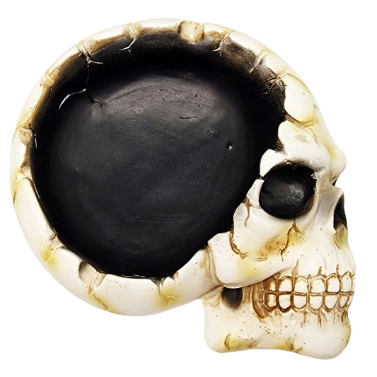 Open Skull Ashtray – 6 Inch Gothic Skull Ashtray