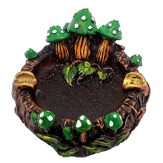 Handcrafted Mushroom Ashtray - Green Trendy Zone 21