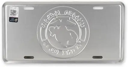 United States Marine Corps (USMC) License Plate | 6" x 12" Trendy Zone 21