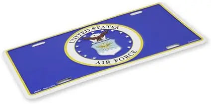 United States Air Force (USAF) License Plate | 6" x 12" Trendy Zone 21