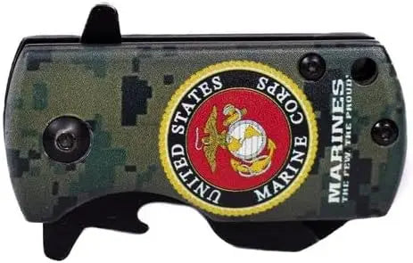 United States Marine Corps (USMC) Mini Pocket Knife with Pocket Clip | 2.25" Blade Trendy Zone 21