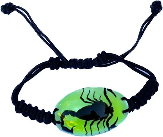 Black Scorpion Glow-in-the-Dark Bracelet Trendy Zone 21