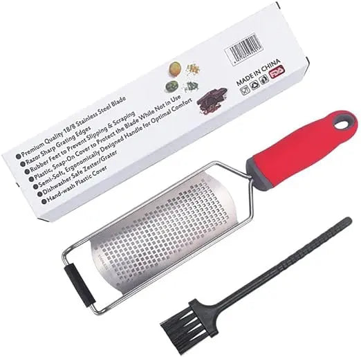 Premium Cheese & Vegetable Grater - Red Trendy Zone 21