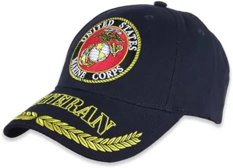 United States Marine Corps (USMC) Veteran Cap | Officially Licensed Trendy Zone 21