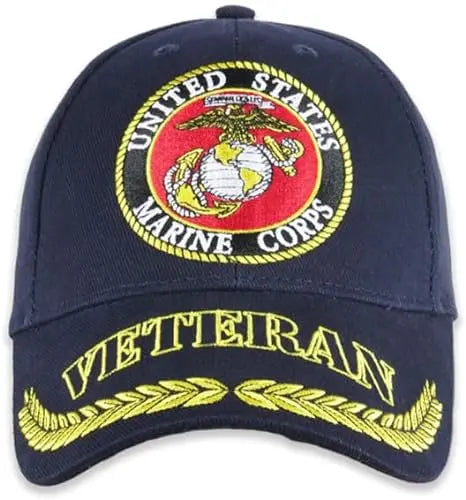 United States Marine Corps (USMC) Veteran Cap | Officially Licensed Trendy Zone 21