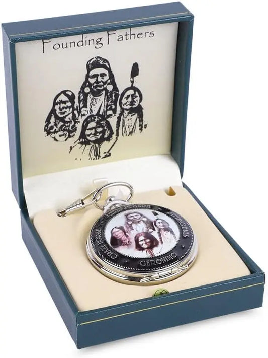 Four Founding Fathers Pocket Watch Trendy Zone 21