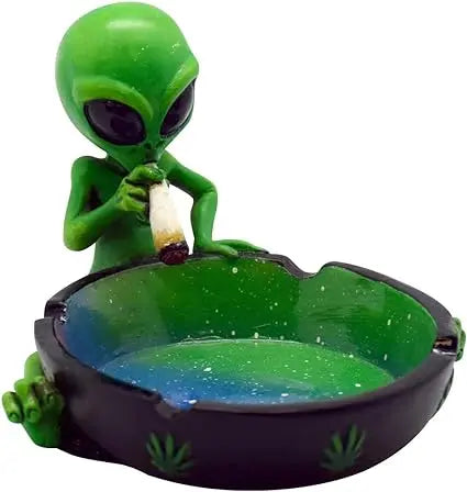 Alien Smoking Ashtray 4” Trendy Zone 21