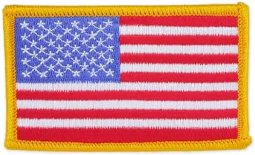 US American Flag Pin & Patch Set Trendy Zone 21