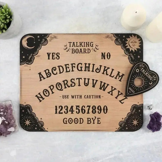 New Traditional Mystical Spirit Talking Ouija Board with Planchette Trendy Zone 21