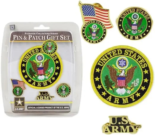 United States Army Pin & Patch Set Trendy Zone 21