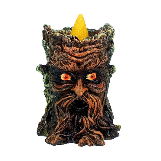 Tree Man Small Backflow Cone Incense Burner 3.5 Inch