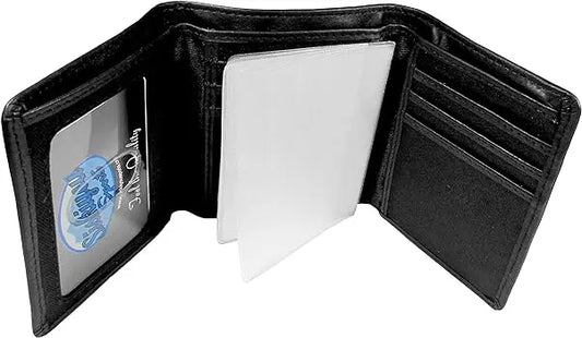 Las Vegas Raiders Embossed Leather Tri-fold Wallet | Officially Licensed Trendy Zone 21