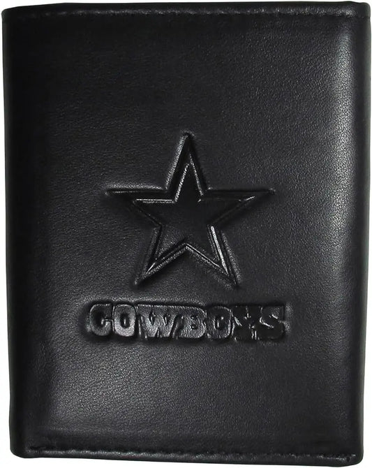 Dallas Cowboys Embossed Leather Tri-fold Wallet | Officially Licensed Trendy Zone 21