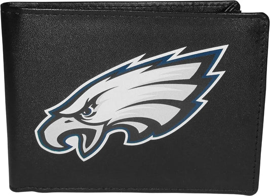Philadelphia Eagles Bi-fold Wallet Large Logo | Officially Licensed Trendy Zone 21