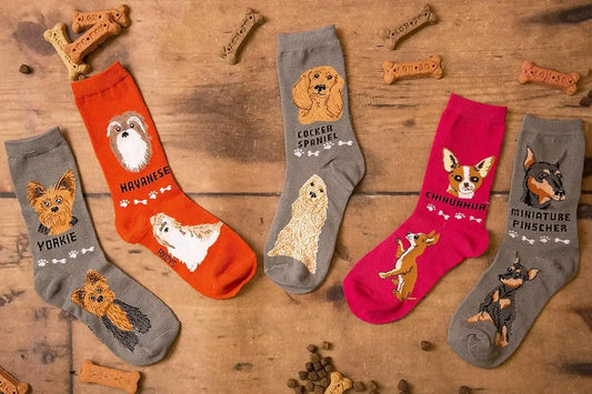 Chihuahua Dog Unisex Crew Socks (2 pairs) Trendy Zone 21