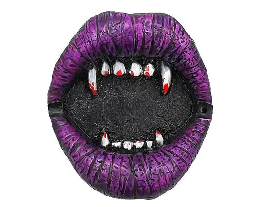 Vampire Mouth Ashtray Purple Trendy Zone 21