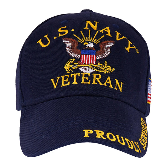United States Navy (USN) Veteran Proudly Served | Navy Blue | Officially Licensed Trendy Zone 21