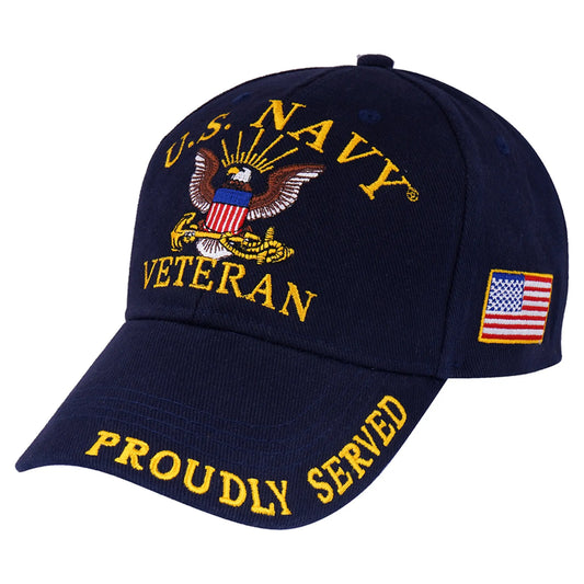 United States Navy (USN) Veteran Proudly Served | Navy Blue | Officially Licensed Trendy Zone 21