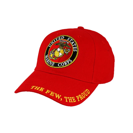 USMC Marines Marine Corps United States Red Semper Fi Embroidered Cap Hat Trendy Zone 21