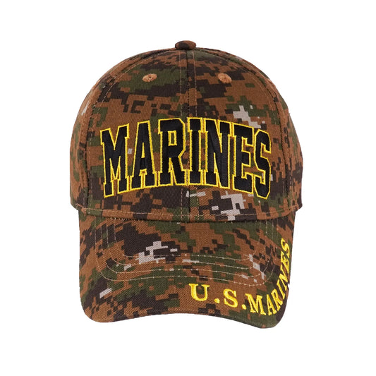 Officially Licensed US Marine Corps Veteran Embroidered Cotton Baseball Cap Trendy Zone 21