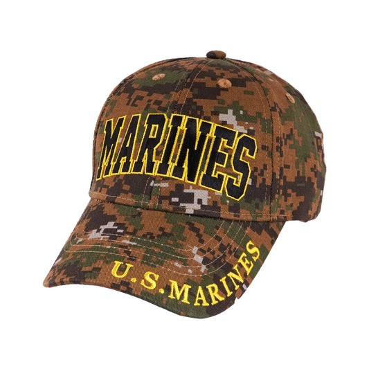 Officially Licensed US Marine Corps Veteran Embroidered Cotton Baseball Cap Trendy Zone 21