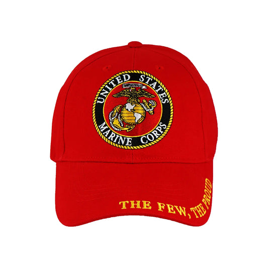 USMC Marines Marine Corps United States Red Semper Fi Embroidered Cap Hat Trendy Zone 21