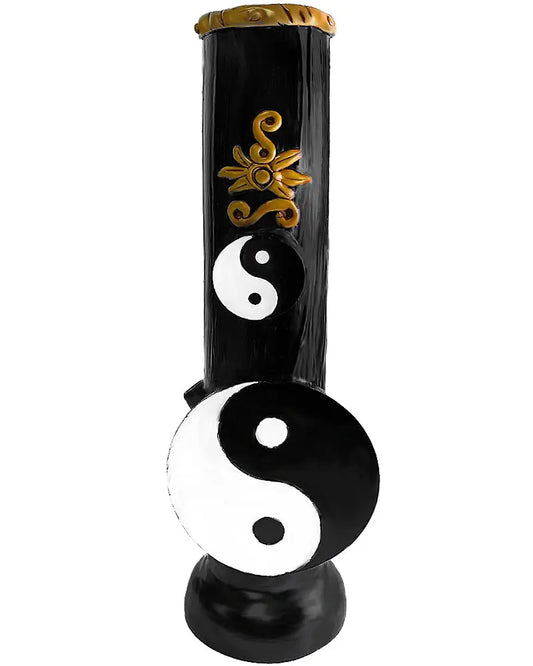 HANDMADE RESIN WATER PIPE WITH YIN YANG SYMBOL Trendy Zone 21