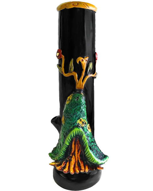 HANDMADE RESIN WATER PIPE WITH MUSHROOM STUMP SHAPE Trendy Zone 21
