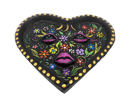 Handmade Heart Face Ashtray Trendy Zone 21