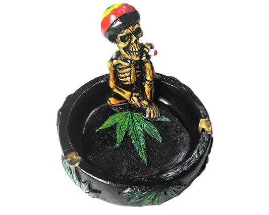 Handmade Smoking Skeleton Ashtray Trendy Zone 21