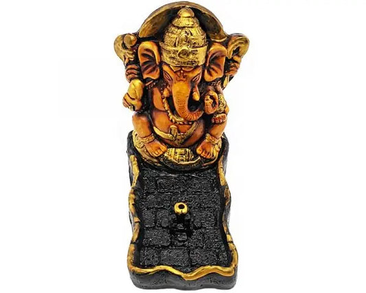 Ganesha Shaped, Handmade Resin Incense Burner Trendy Zone 21