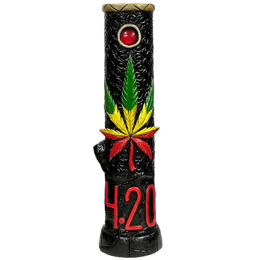 Rasta 420 Water Pipe Handcrafted Trendy Zone 21