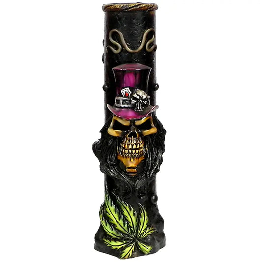 Slash Skull Water Pipe Handcrafted Trendy Zone 21