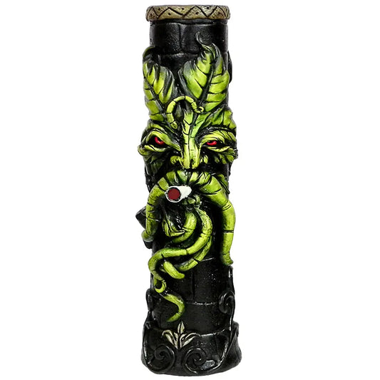 Smokin' Leaf Man Water Pipe Handcrafted Trendy Zone 21