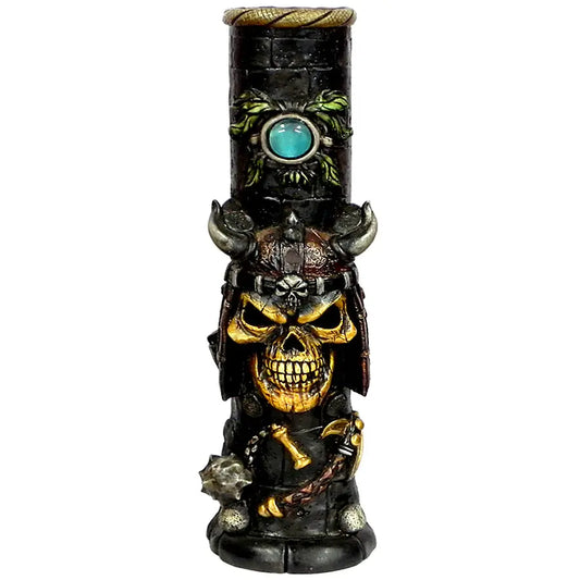 Viking Skull Water Pipe Handcrafted Trendy Zone 21