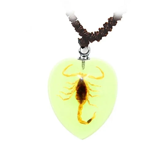 Scorpion Necklace (Glows-In-The-Dark) Trendy Zone 21