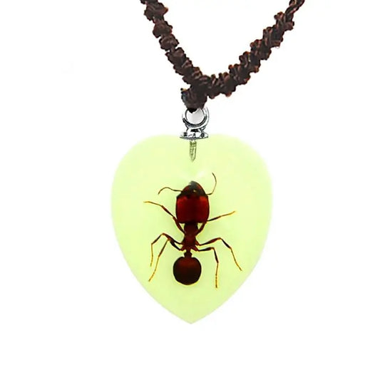 Ant Necklace (Glows-In-The-Dark) Trendy Zone 21