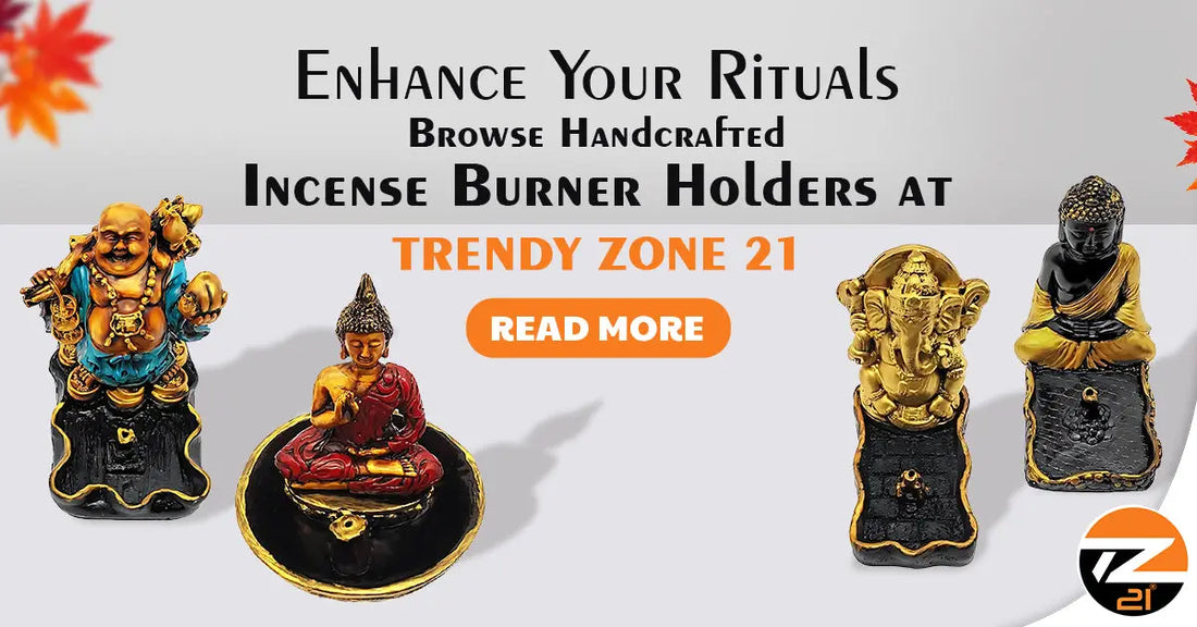 Enhance Your Rituals: Browse Handcrafted Incense Burner Holders at Trendy Zone 21