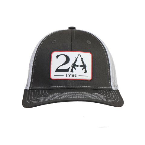 2A 1791 Snap Cap – Classic Mesh-Back Hat for Men & Women, Second Amendment Outdoor Wear