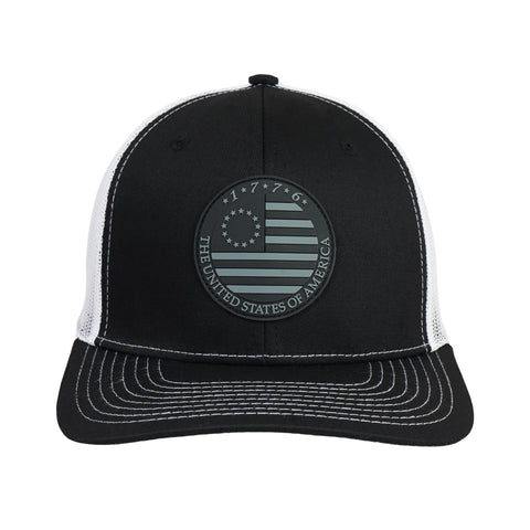 USA Cap Est 1776 Mash Trucker Adjustable Casual Wear Unisex Everyday Wear