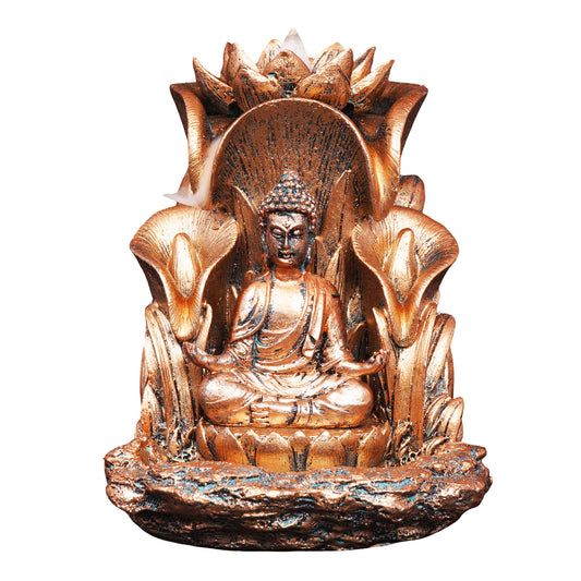 Buddha Backflow Incense Burner 5.5 Resin
