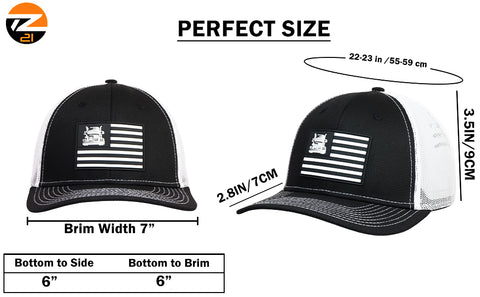 Mesh Trucker Cap Adjustable Fit Men Women Ideal for Outdoor Sports Everyday Wear