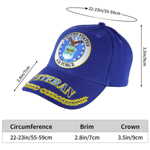 United States Air Force (USAF) Veteran Cap | Officially Licensed