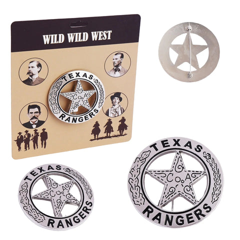 Texas Rangers Wild West | the Authentic Western Cowboy Badge Trendy Zone 21