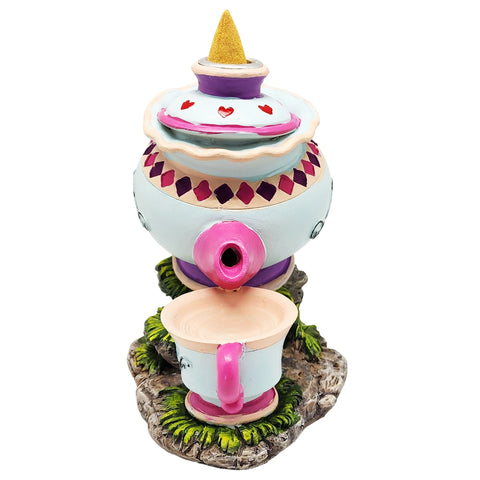 Wonderland Tea Pot Backflow Incense Burner – 6 x 6 Inch