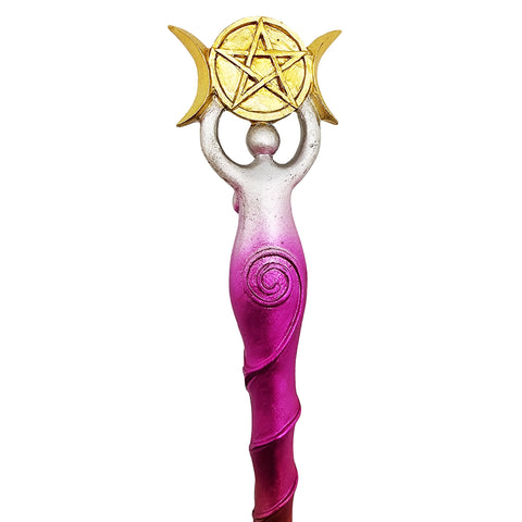 Goddess Magic Wand – 9.5-Inch Fantasy Wand